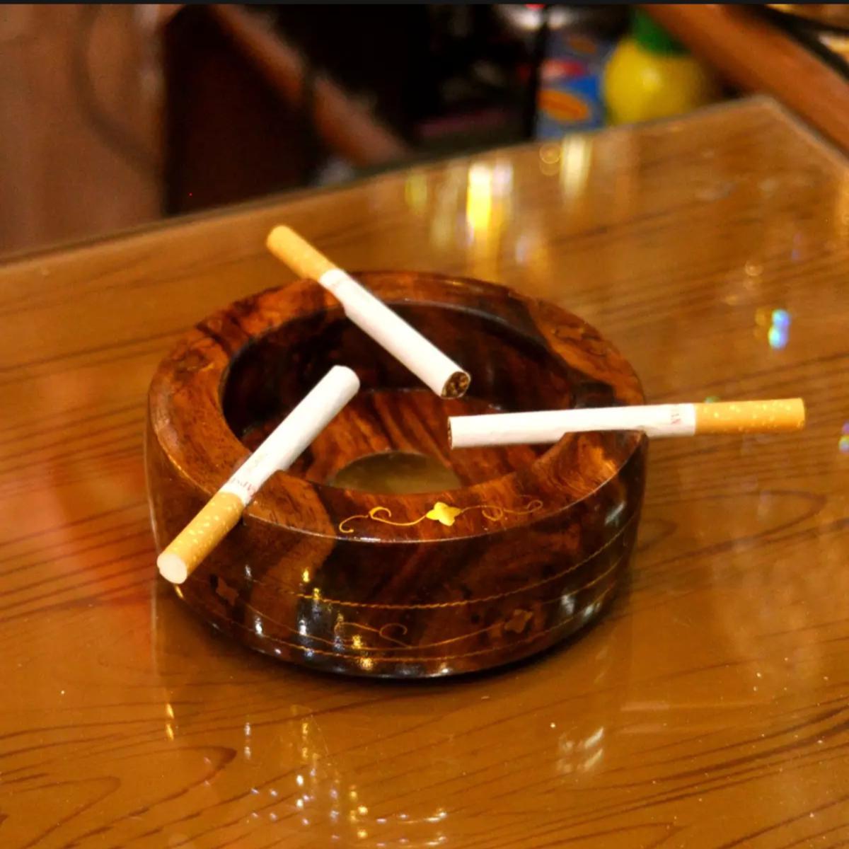 Wooden Ash Tray