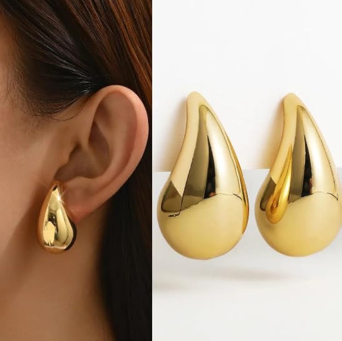 12pcs Elegant & Cute Hoop Earrings Set